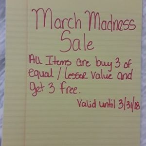 March madness sale